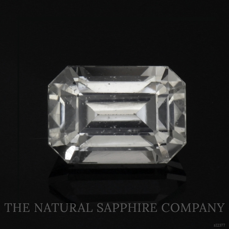 1.57 Ct. White Sapphire from Ceylon (Sri Lanka)