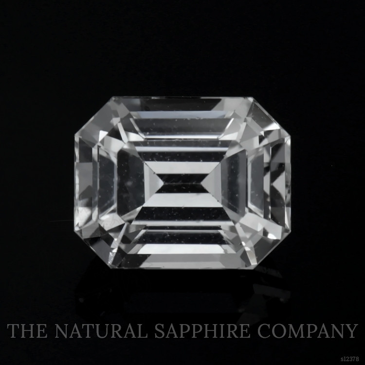 1.77 Ct. White Sapphire from Ceylon (Sri Lanka)