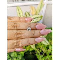 1.77 Ct. White Sapphire from Ceylon (Sri Lanka) Life Style