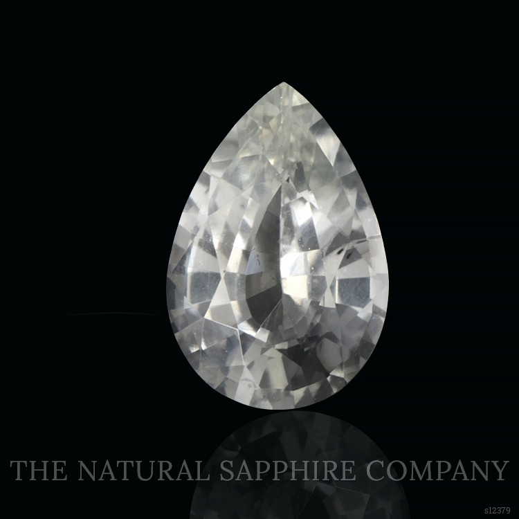 1.91 Ct. White Sapphire from Ceylon (Sri Lanka)