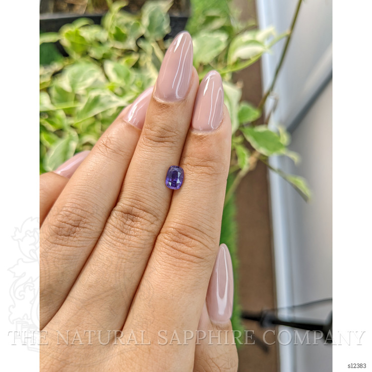 1.15 Ct. Purple Sapphire from Ceylon (Sri Lanka)