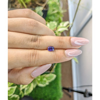 1.15 Ct. Purple Sapphire from Ceylon (Sri Lanka) Life Style