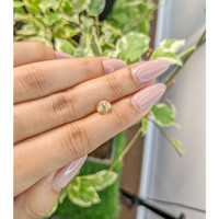 1.48 Ct. Peach Sapphire from Ceylon (Sri Lanka) Life Style