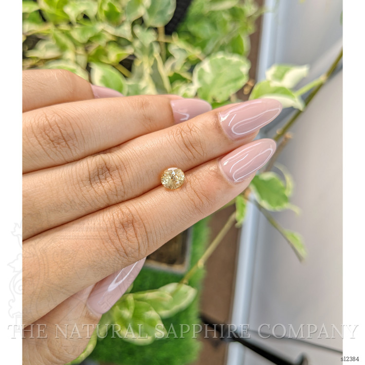 1.48 Ct. Peach Sapphire from Ceylon (Sri Lanka)