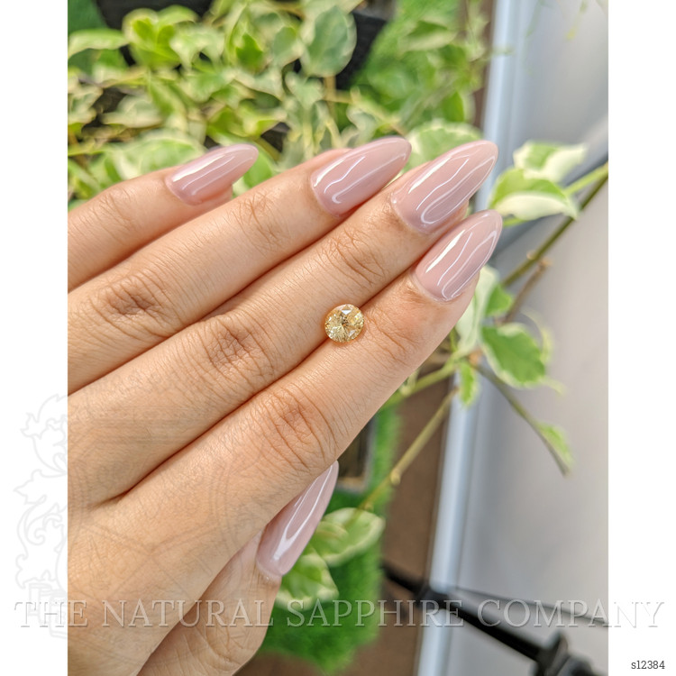 1.48 Ct. Peach Sapphire from Ceylon (Sri Lanka)