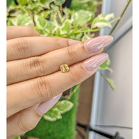 1.08 Ct. Peach Sapphire from Ceylon (Sri Lanka) Life Style