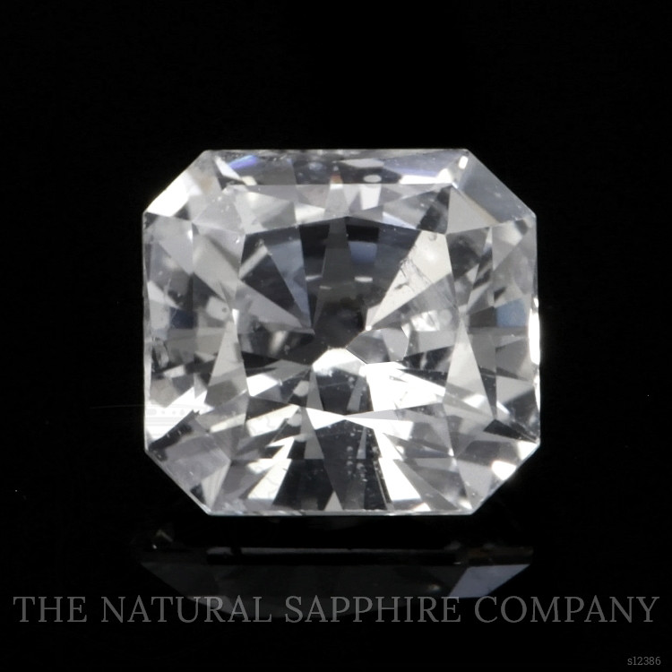 2.44 Ct. White Sapphire from Ceylon (Sri Lanka)