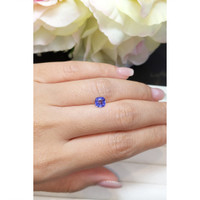 0.93 Ct. Blue Sapphire from Ceylon (Sri Lanka) Life Style