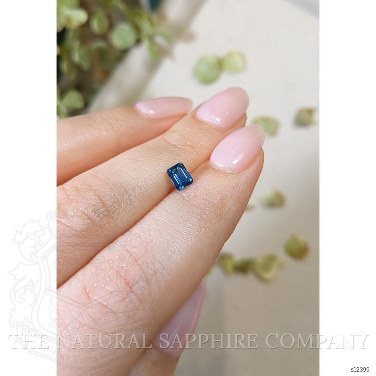 0.63 Ct. Blue Sapphire from Thailand