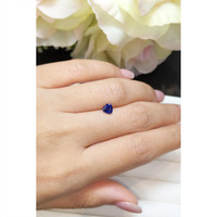 0.76 Ct. Blue Sapphire from Ceylon (Sri Lanka) Life Style