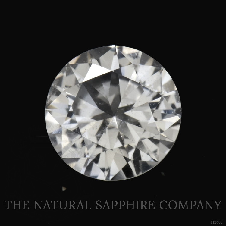 1.36 Ct. White Sapphire from Ceylon (Sri Lanka)