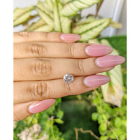 1.39 Ct. White Sapphire from Ceylon (Sri Lanka) Life Style