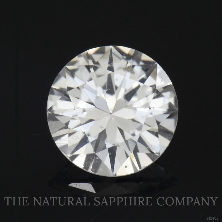 1.38 Ct. White Sapphire from Ceylon (Sri Lanka)