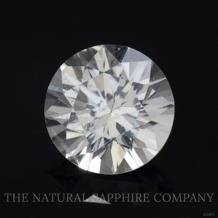 1.66 Ct. White Sapphire from Ceylon (Sri Lanka)