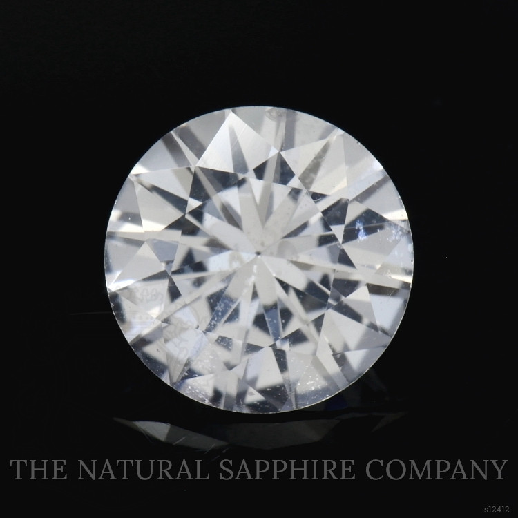 1.80 Ct. White Sapphire from Ceylon (Sri Lanka)