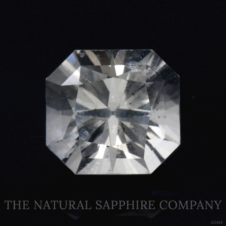 1.88 Ct. White Sapphire from Ceylon (Sri Lanka)
