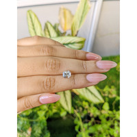 1.88 Ct. White Sapphire from Ceylon (Sri Lanka) Life Style