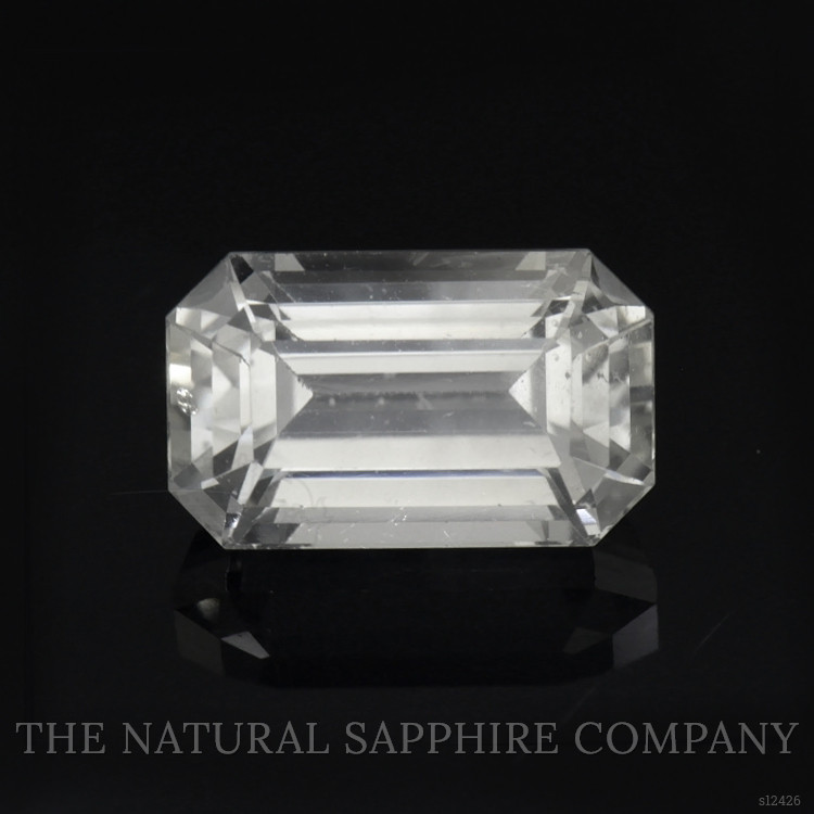 2.52 Ct. White Sapphire from Ceylon (Sri Lanka)