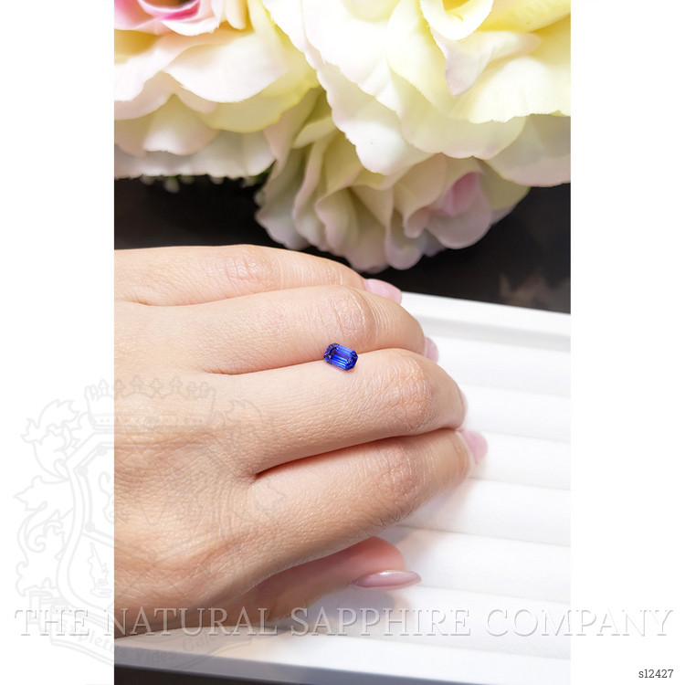 0.76 Ct. Blue Sapphire from Mozambique