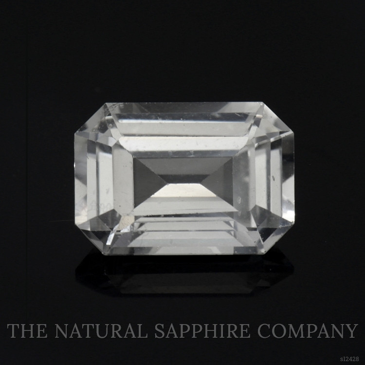 1.86 Ct. White Sapphire from Ceylon (Sri Lanka)