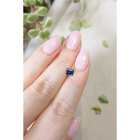 0.62 Ct. Blue Sapphire from Thailand Life Style