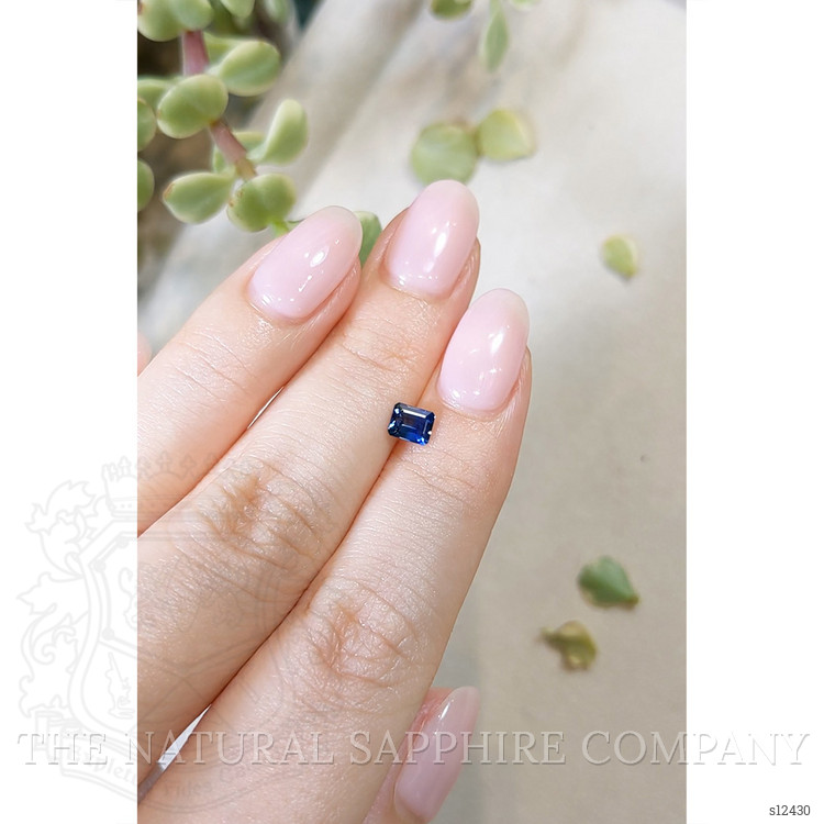 0.62 Ct. Blue Sapphire from Thailand