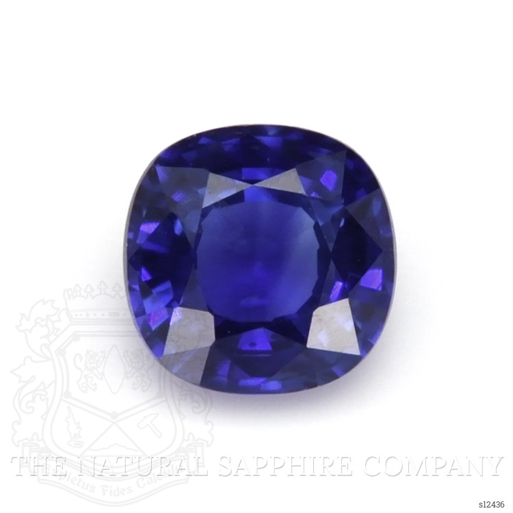 0.58 Ct. Blue Sapphire from Ceylon (Sri Lanka)