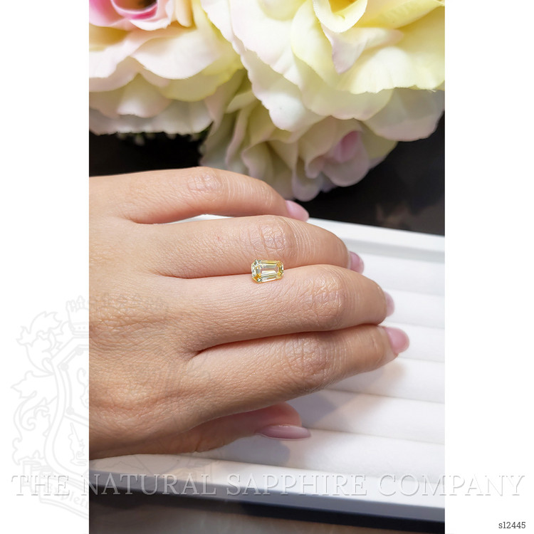 1.40 Ct. Yellow Sapphire from Ceylon (Sri Lanka)