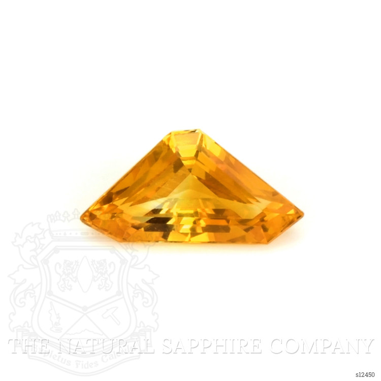 1.21 Ct. Orange Sapphire from Ceylon (Sri Lanka)