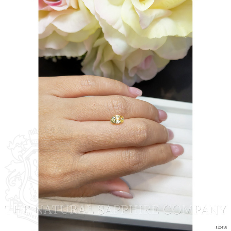 1.18 Ct. Yellow Sapphire from Ceylon (Sri Lanka)