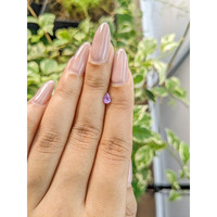 0.34 Ct. Purple Sapphire from Ceylon (Sri Lanka) Life Style