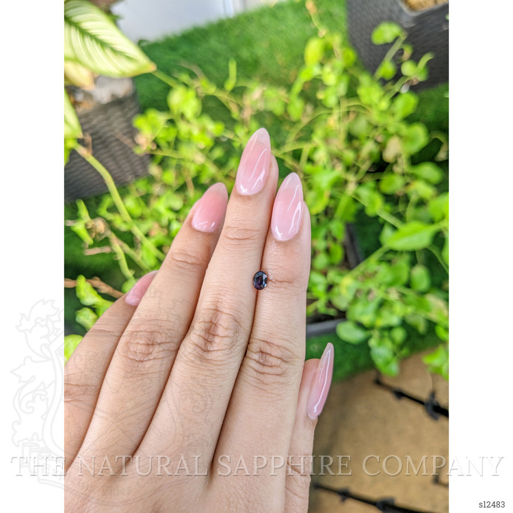 0.37 Ct. Pinkish Purple Sapphire from Ceylon (Sri Lanka)