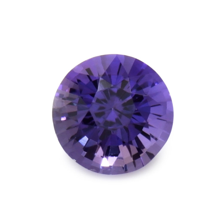 Purple Sapphire Ring 0.27 Ct. 18K White Gold | The Natural