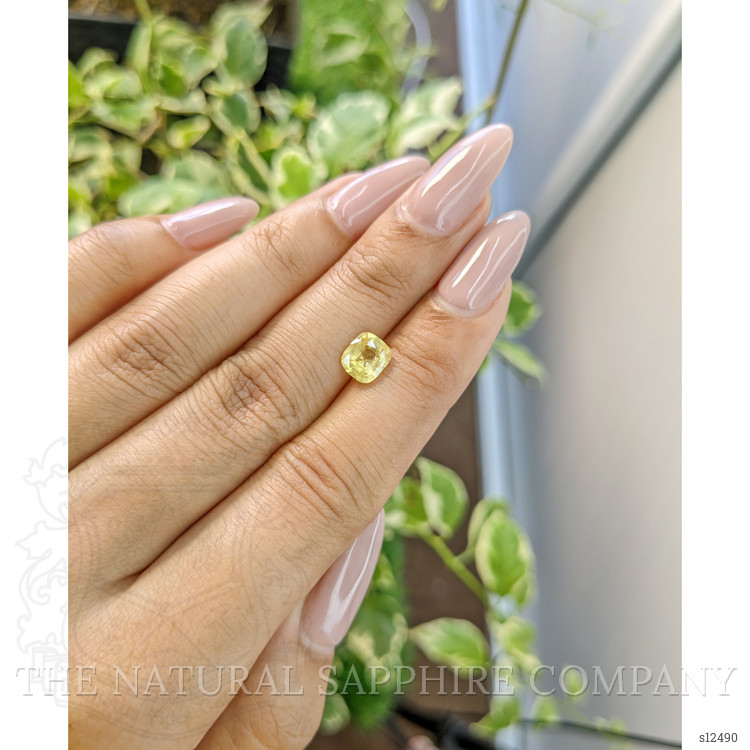 1.36 Ct. Yellow Sapphire from Ceylon (Sri Lanka)