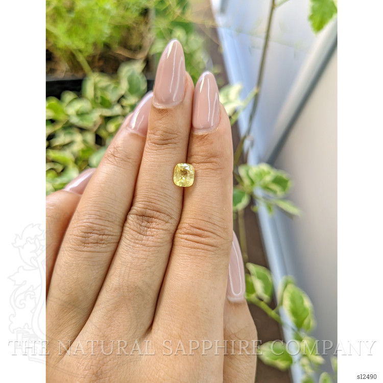 1.36 Ct. Yellow Sapphire from Ceylon (Sri Lanka)