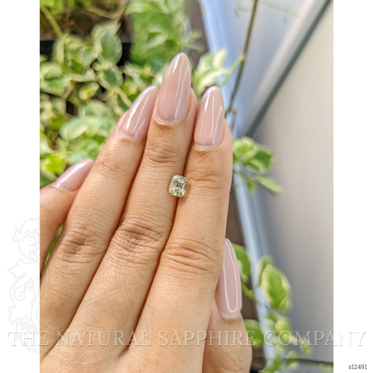1.29 Ct. Yellow Sapphire from Ceylon (Sri Lanka)