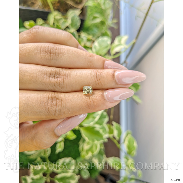 1.29 Ct. Yellow Sapphire from Ceylon (Sri Lanka)