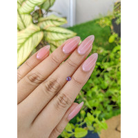 0.22 Ct. Purple Sapphire from Ceylon (Sri Lanka) Life Style