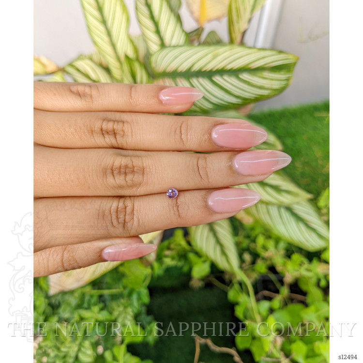 0.29 Ct. Purple Sapphire from Ceylon (Sri Lanka)