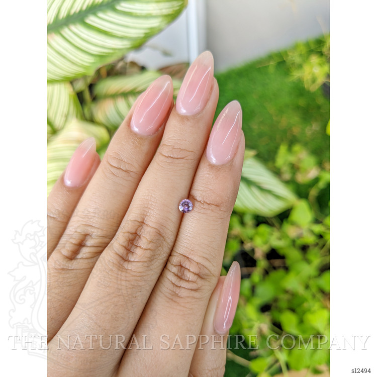 0.29 Ct. Purple Sapphire from Ceylon (Sri Lanka)