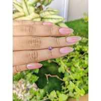 0.27 Ct. Purple Sapphire from Ceylon (Sri Lanka) Life Style
