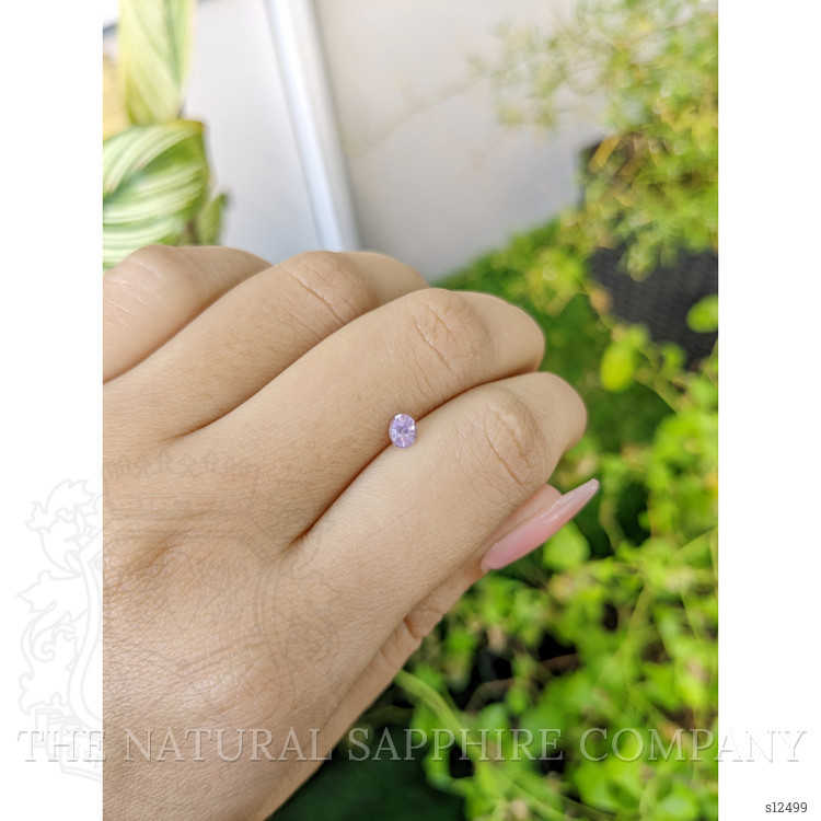 0.29 Ct. Purple Sapphire from Ceylon (Sri Lanka)