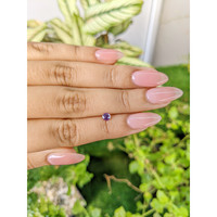 0.36 Ct. Purple Sapphire from Ceylon (Sri Lanka) Life Style