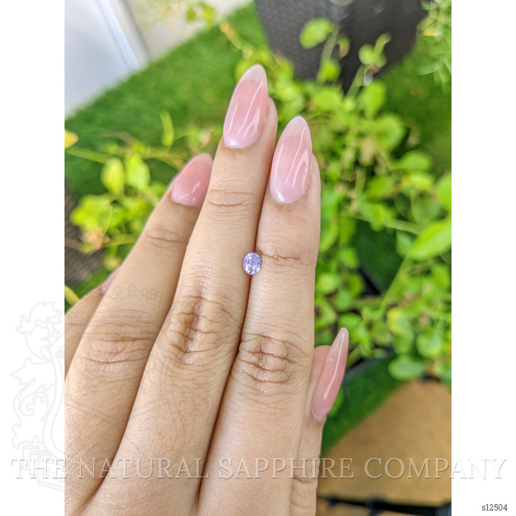 0.31 Ct. Purple Sapphire from Ceylon (Sri Lanka)