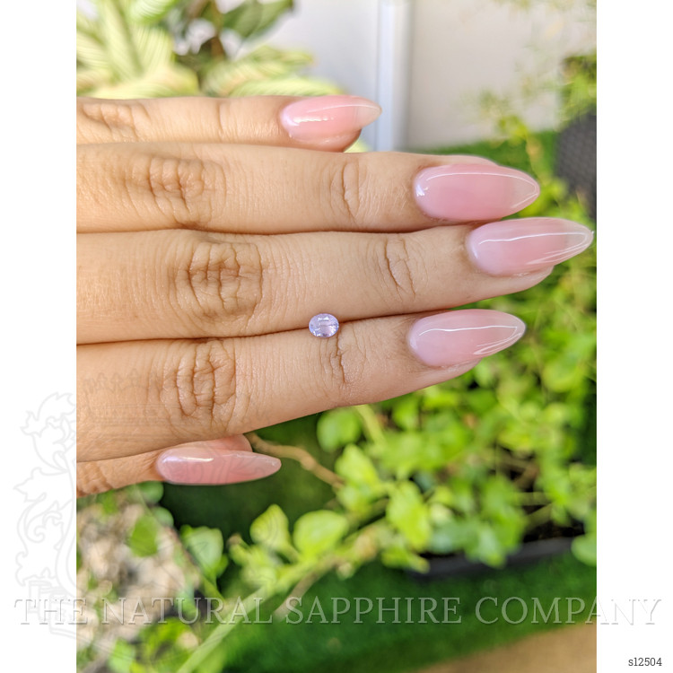 0.31 Ct. Purple Sapphire from Ceylon (Sri Lanka)