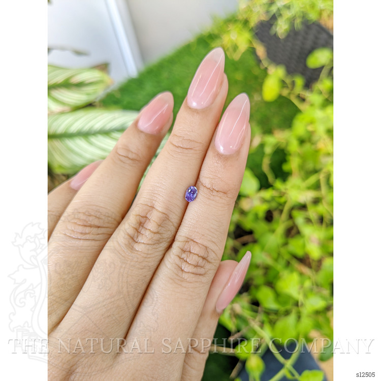 0.32 Ct. Purple Sapphire from Ceylon (Sri Lanka)