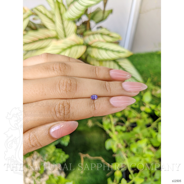 0.32 Ct. Purple Sapphire from Ceylon (Sri Lanka)