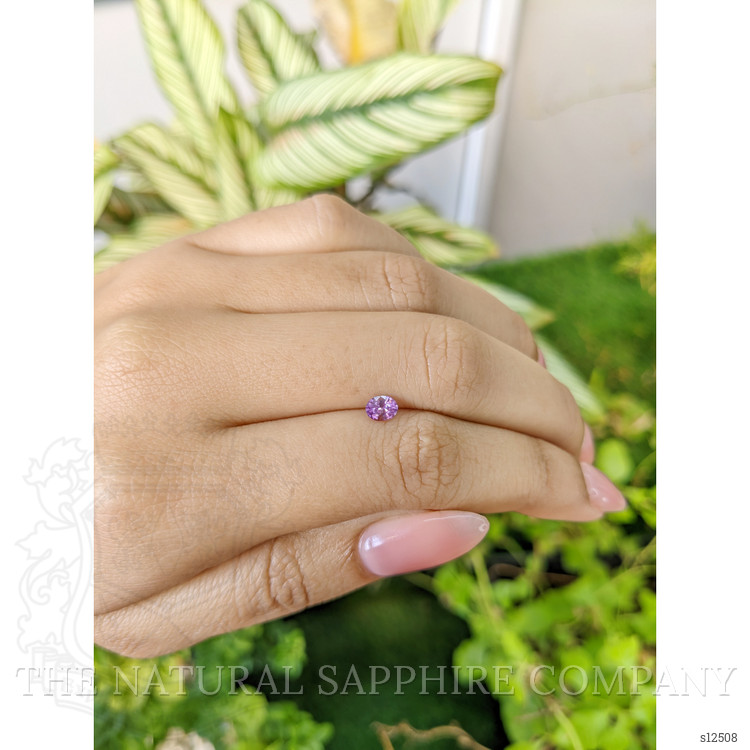 0.34 Ct. Purple Sapphire from Ceylon (Sri Lanka)