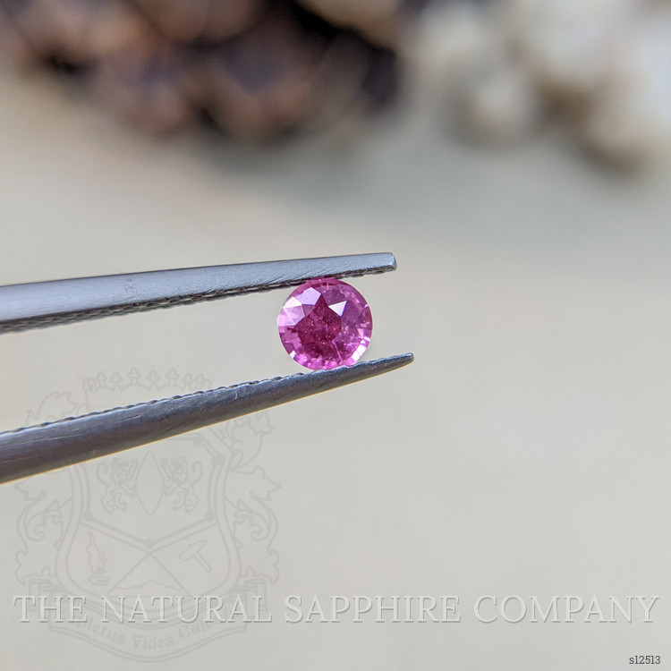 0.27 Ct. Pinkish Purple Sapphire from Ceylon (Sri Lanka)