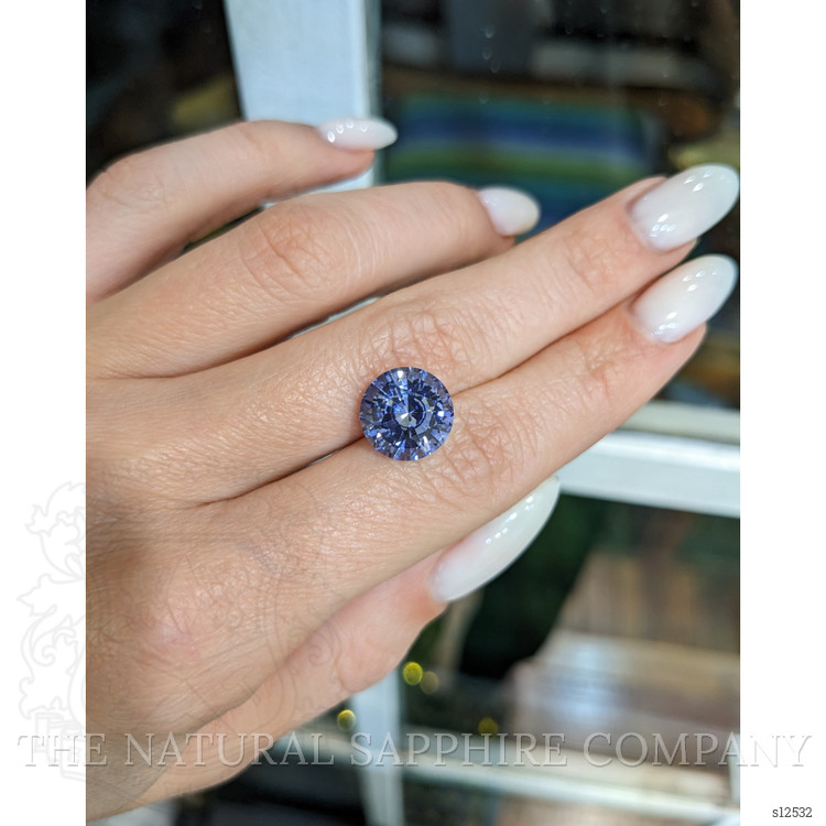 6.79 Ct. Blue Sapphire from Ceylon (Sri Lanka)